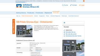 
                            6. SB-Filiale Gronau-Epe - Dinkelcenter - Volksbank Gronau-Ahaus eG