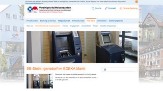 
                            4. SB-Stelle Igensdorf - Vereinigte Raiffeisenbanken Gräfenberg ...