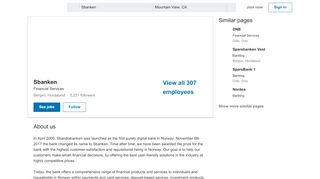 
                            9. Sbanken | LinkedIn