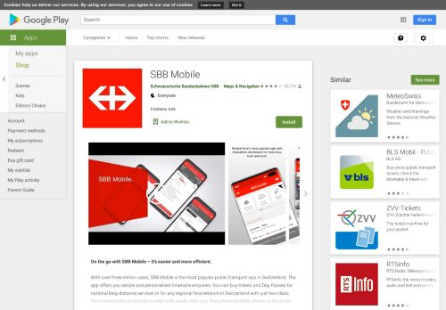
                            10. SBB Mobile - Apps on Google Play