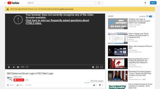 
                            5. SBCGlobal net Email Login | AT&T Mail Login - YouTube