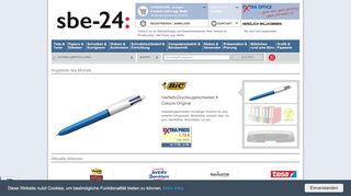
                            5. SBE24 Bürobedarf - Onlineshop