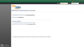 
                            3. SBH Mitarbeiterportal - SBH-Portal