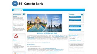 
                            13. SBI Canada Bank - Online SBI Global