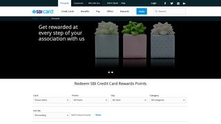 
                            3. SBI Credit Card Rewards - Redeem Reward Points | SBI Cards