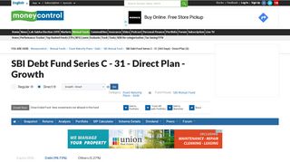 
                            11. SBI Debt Fund Series C - 31 (365 Days) - Direct Plan (G) Portfolio ...