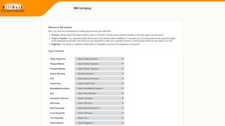 
                            7. SBI Instapay - BillDesk