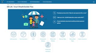 
                            13. SBI Life Smart Wealth Builder Plan - Reviews & Benefits Online