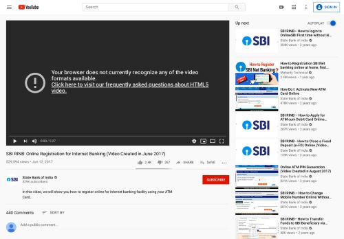 
                            5. SBI RINB: Online Registration for Internet Banking (Video Created in ...