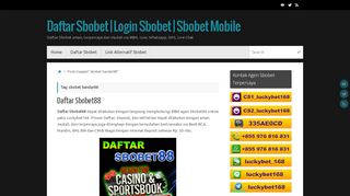 
                            9. sbobet bandar88 | Daftar Sbobet | Login Sbobet | Sbobet Mobile