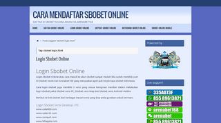 
                            8. sbobet login.html | CARA MENDAFTAR SBOBET ONLINE