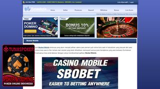 
                            8. Sbobet Mobile Indonesia - Daftar Sbobet Mobile - Sbobet Mobile Login