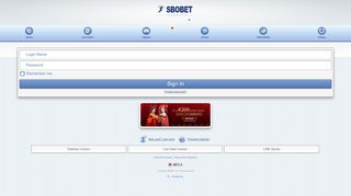 
                            1. SBOBET Mobile - SBOBET.com