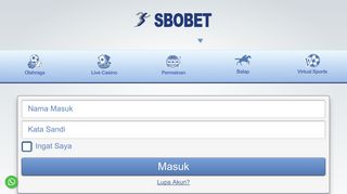 
                            7. Sbobet88 Mobile | Link Login Sbobet | m.esbobet88.com