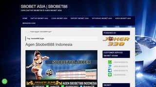 
                            10. sbobet888 login | SBOBET ASIA | SBOBET88