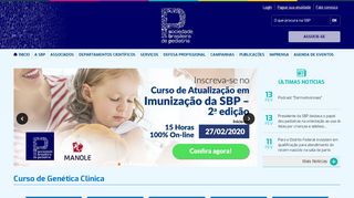 
                            12. SBP - Sociedade Brasileira de Pediatria - SBP