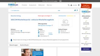 
                            7. ▷ SBSCOM Mitarbeiterportal - exklusive Mitarbeiterangebote | Tel ...