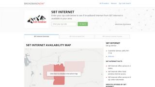 
                            9. SBT Internet | Internet Service | BroadbandNow.com