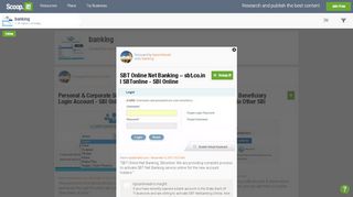 
                            7. SBT Online Net Banking – sbt.co.in | SBTo... - Scoop.it