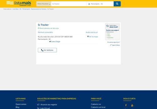 
                            11. Sc Tracker em Florianópolis - SC | Rastreamento de Veículos