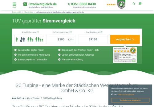 
                            9. SC Turbine - eine Marke der Städtischen Werke Magdeburg GmbH ...