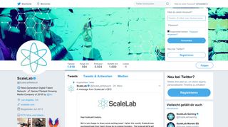 
                            10. ScaleLab (@ScaleLabNetwork) | Twitter