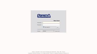 
                            1. Scalera Web Client Sign In