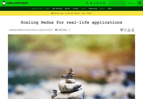 
                            9. Scaling Redux for real-life applications – Hacker Noon