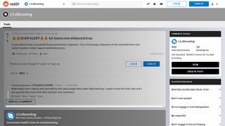 
                            7. SCAM ALERT     lol-boost.com eloboost24.eu : Lolboosting - Reddit