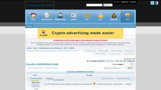 
                            8. SCAM :: CleverBux [SUSPENDIDA] [SCAM] - Sindicato de ...