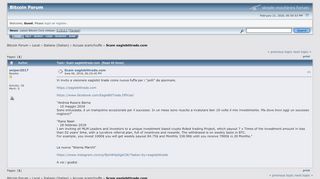 
                            10. Scam eaglebittrade.com - Bitcointalk