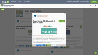 
                            13. Scam Review Ads4btc.com is it legit or scam? | ... - Scoop.it