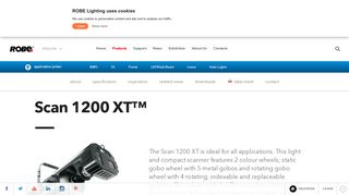 
                            11. Scan 1200 XT™ - ROBE lighting