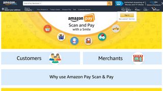 
                            6. Scan & Pay: Merchants @ Amazon.in