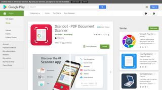 
                            10. Scanbot - PDF Document Scanner - Apps on Google Play