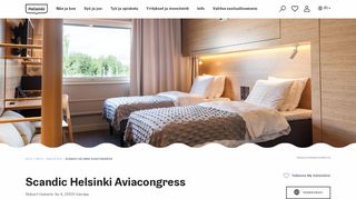 
                            12. Scandic Helsinki Aviacongress | My Helsinki