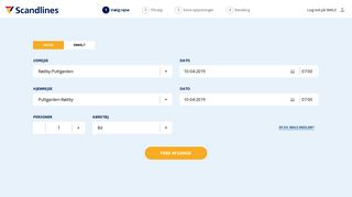 
                            2. Scandlines booking - Book din færgebillet online og spar penge