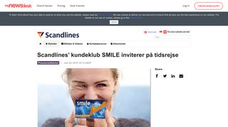 
                            9. Scandlines' kundeklub SMILE inviterer på tidsrejse - Scandlines
