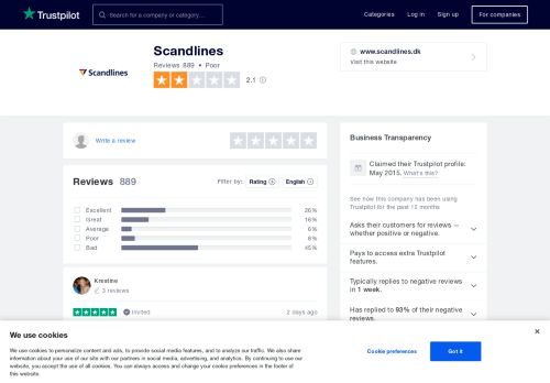 
                            7. Scandlines Reviews | Read Customer Service Reviews of www ...