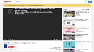 
                            7. ScanNCut CanvasWorkspace: Registration and Login - YouTube