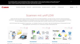 
                            9. Scannen mit uniFLOW - Canon