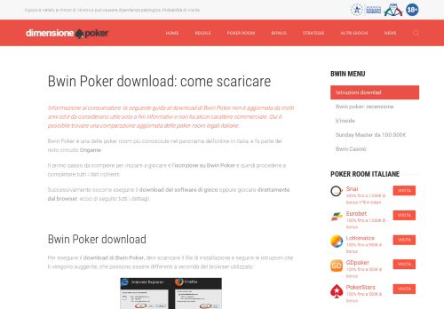 
                            13. Scarica Bwin Poker: download con 600€ di bonus - Dimensione Poker