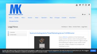 
                            10. Scarica la Guida gratuita “Email Marketing da zero” di MDirector