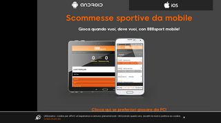 
                            7. Scarica l'app per scommettere su 888sport™