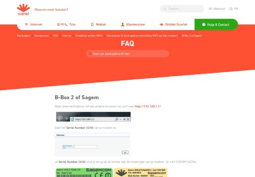 
                            6. Scarlet FAQ - B-Box 2 of Sagem