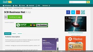 
                            10. SCB Business Net 1.1.2 Free Download