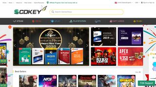 
                            4. SCDKey – Best Global Digital Game CD Keys, Game Keys Marketplace