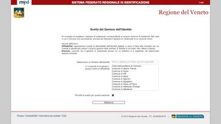 
                            9. Scelta del Gestore dell'Identità