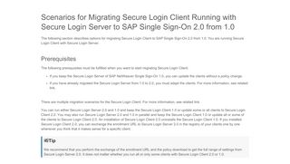 
                            13. Scenarios for Migrating Secure Login Client Running with ...