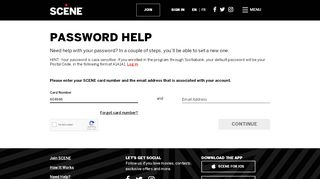 
                            2. SCENE - Forgot Password